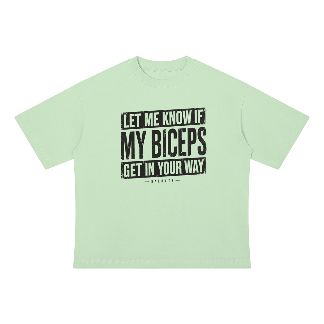MEN GYM Unisex Drop Shoulder Cotton T-Shirt