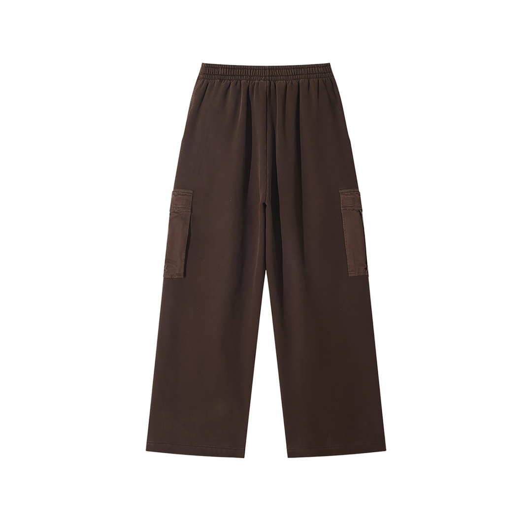 WOMEN PENT  Sunfade Washed Fleece Cargo Pants