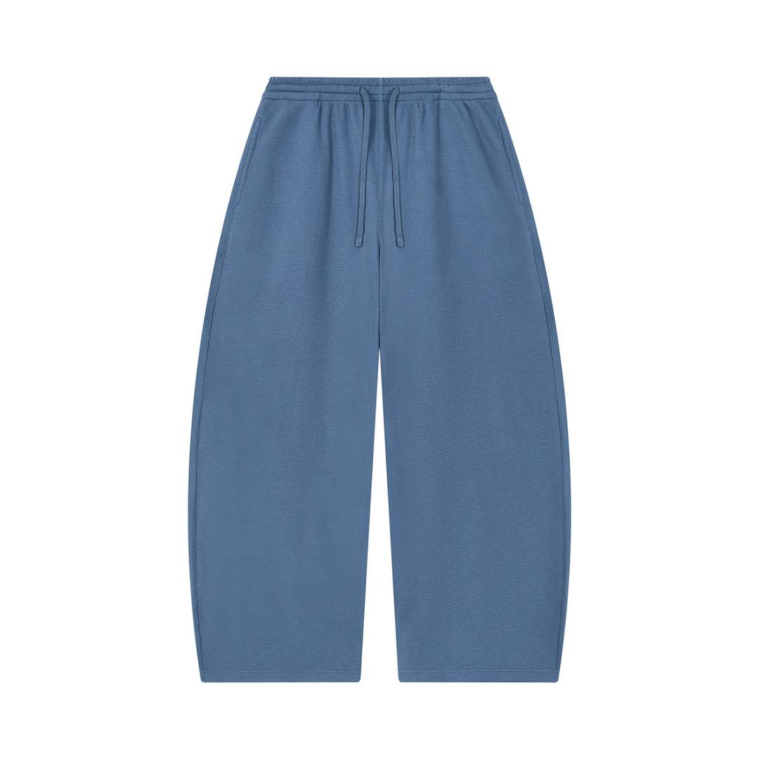 WOMEN PENT Waffle Barrel Leg Pants