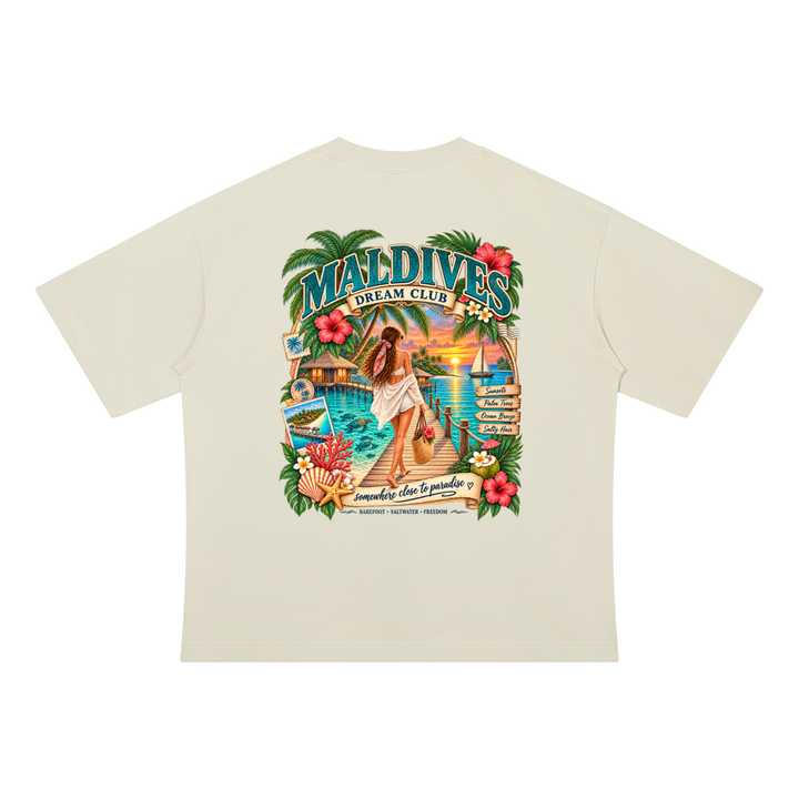 WOMEN GRAPHICS Unisex Drop Shoulder Cotton T-Shirt
