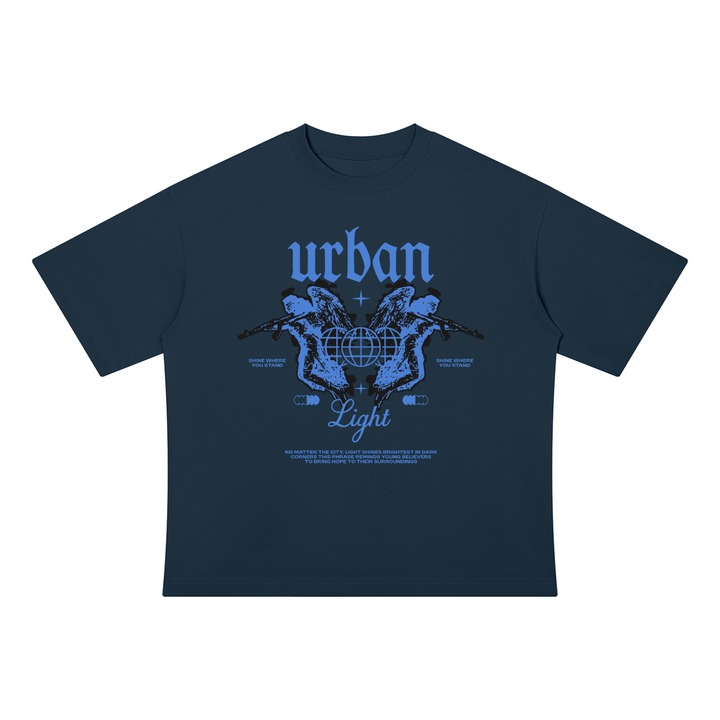 men graphic Drop Shoulder Cotton T-Shirt
