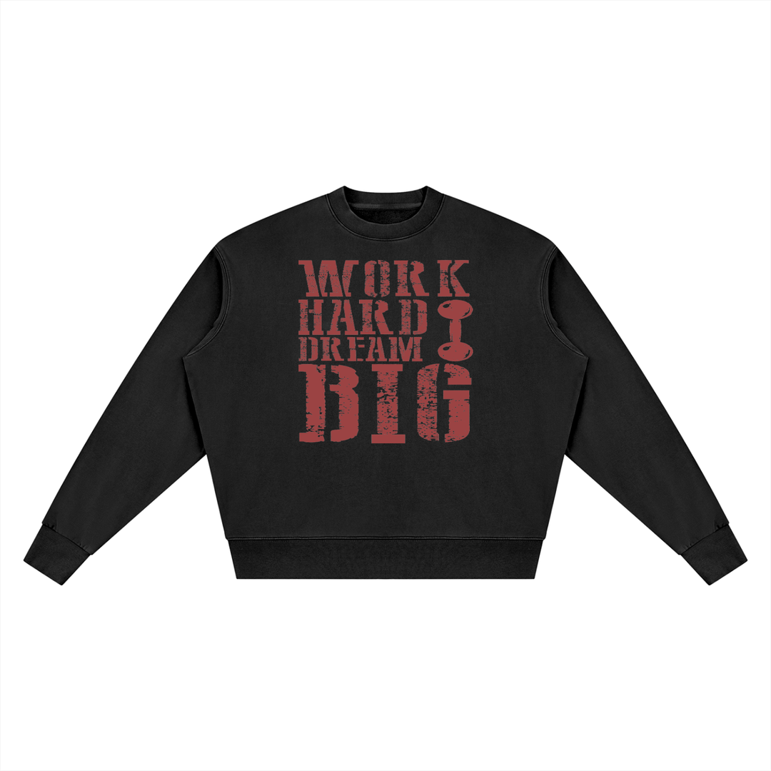 MEN GYM WEAR  Vintage Wash Crewneck Sweatshirt