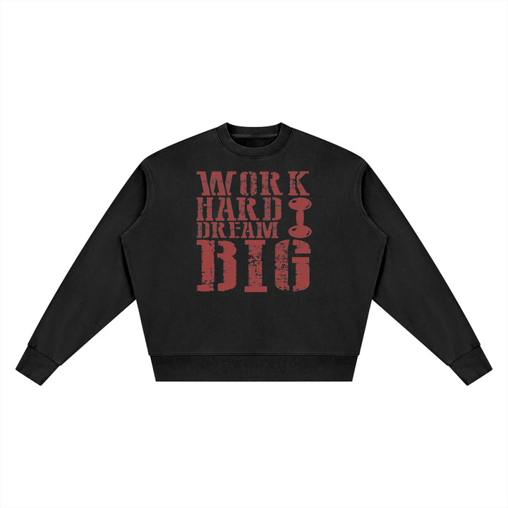 MEN GYM WEAR  Vintage Wash Crewneck Sweatshirt