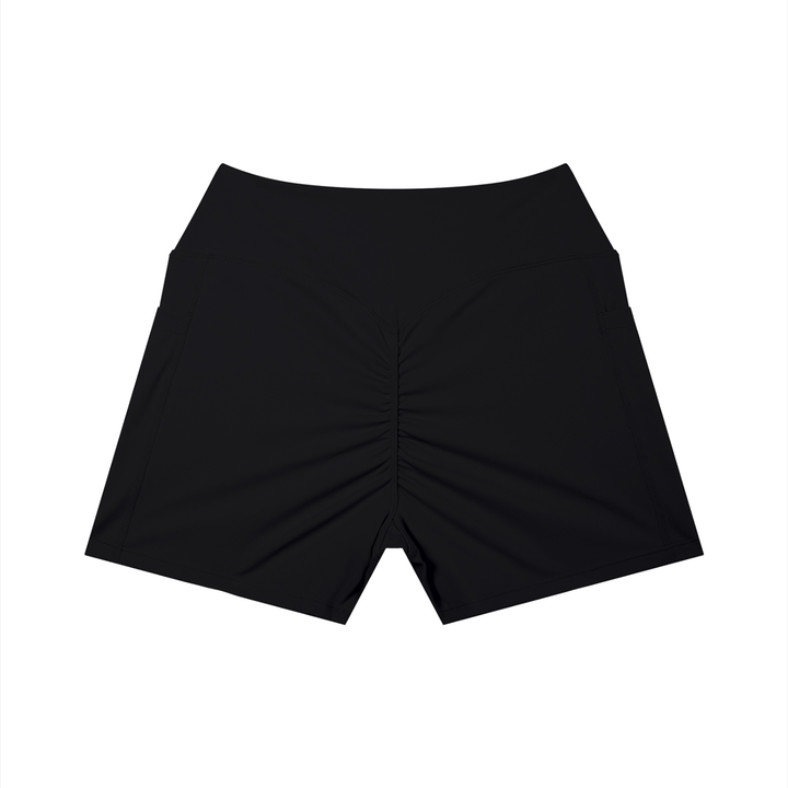 Women’s gym wear High Rise Pocket Yoga Shorts