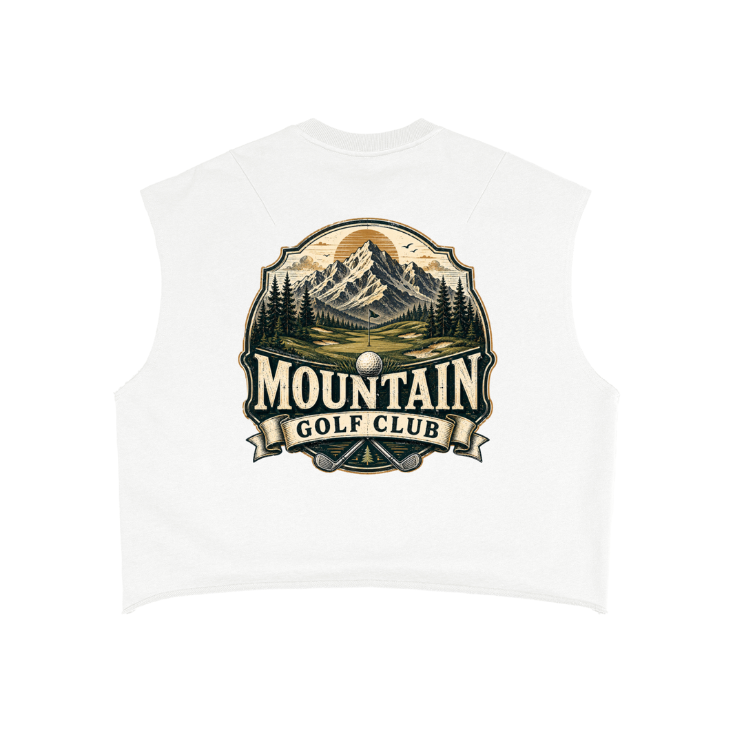 golf lover French Terry Boxy Tank Top