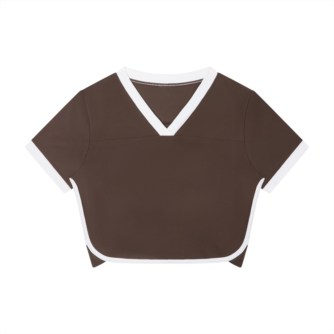 Women’s gym wear Color Block Performance T-Shirt