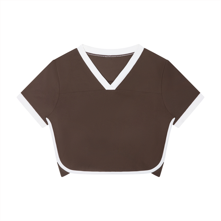 Women’s gym wear Color Block Performance T-Shirt