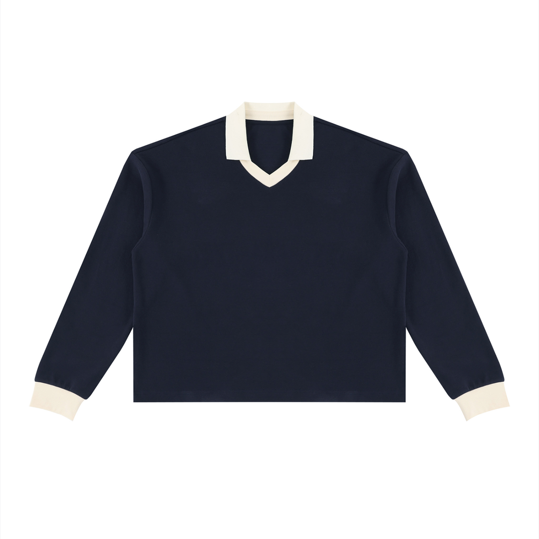 Unisex Color Block Long Sleeve Sweatshirt