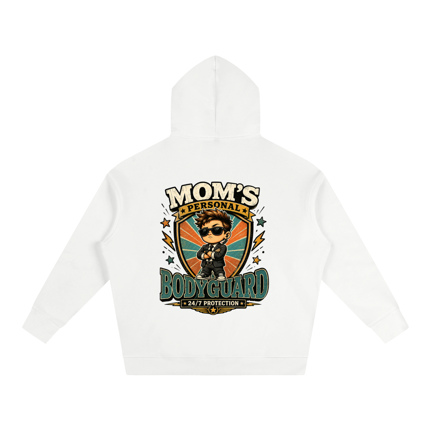 mom lover Oversize Fleeced Hoodie