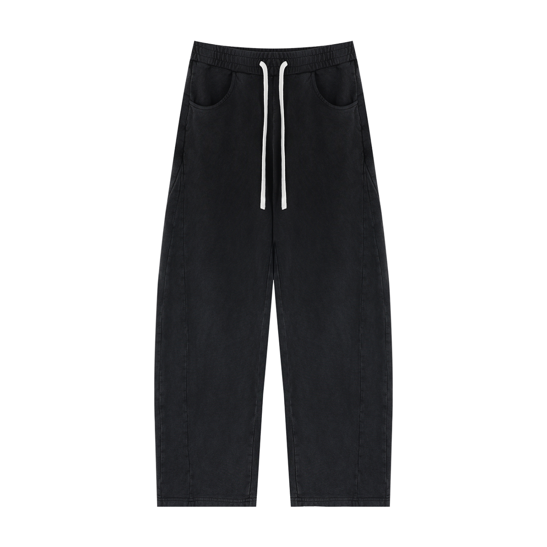women pant Unisex Mineral Wash Barrel Sweatpants