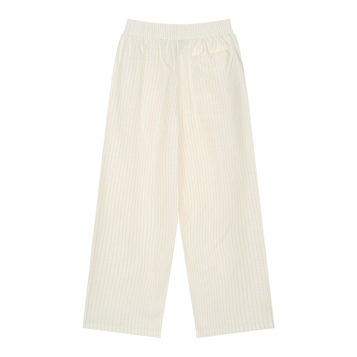 WOMEN PENT  Striped Pleated Pants