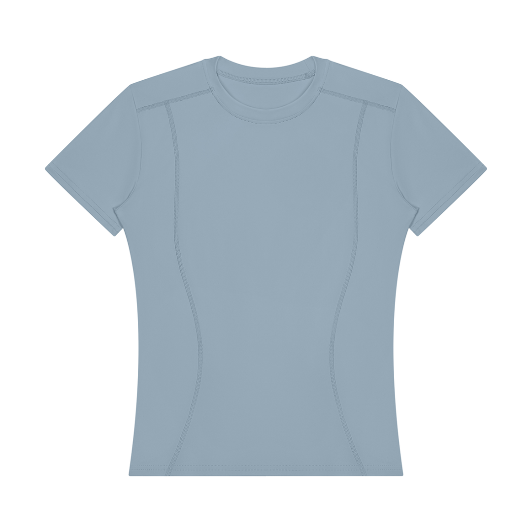 women gym wear opstitch Training T-Shirt