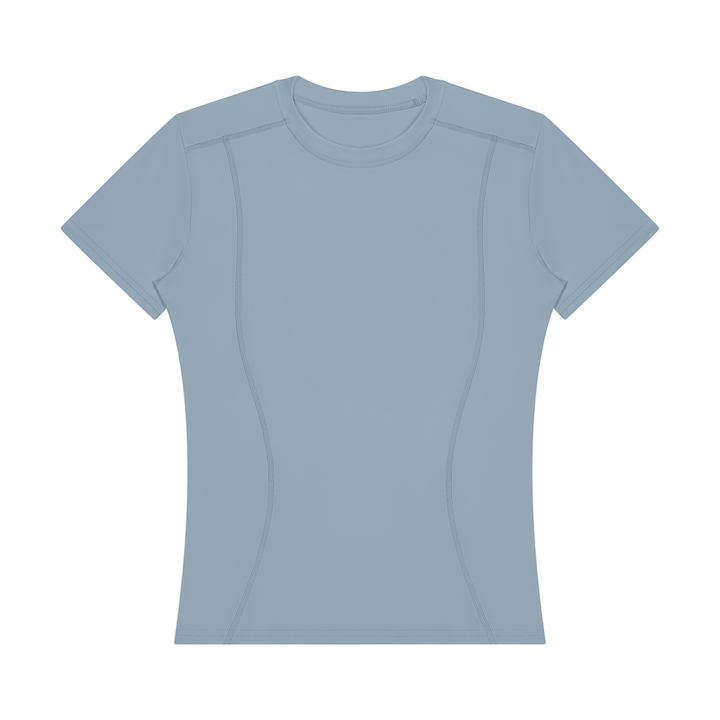 women gym wear opstitch Training T-Shirt