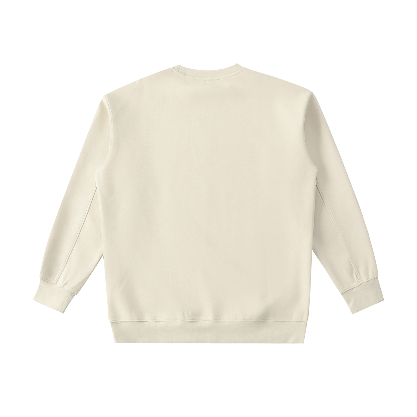 Baseball Is My Favourite Season Bow Sweatshirt in Camel, back view.