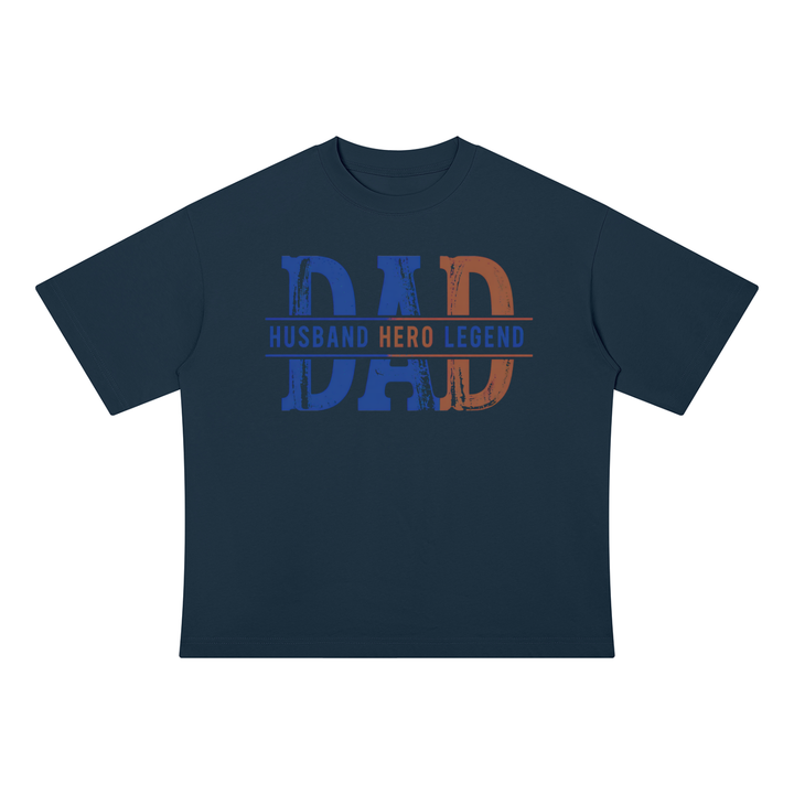 DAD LOVER Unisex Drop Shoulder Cotton T-Shirt