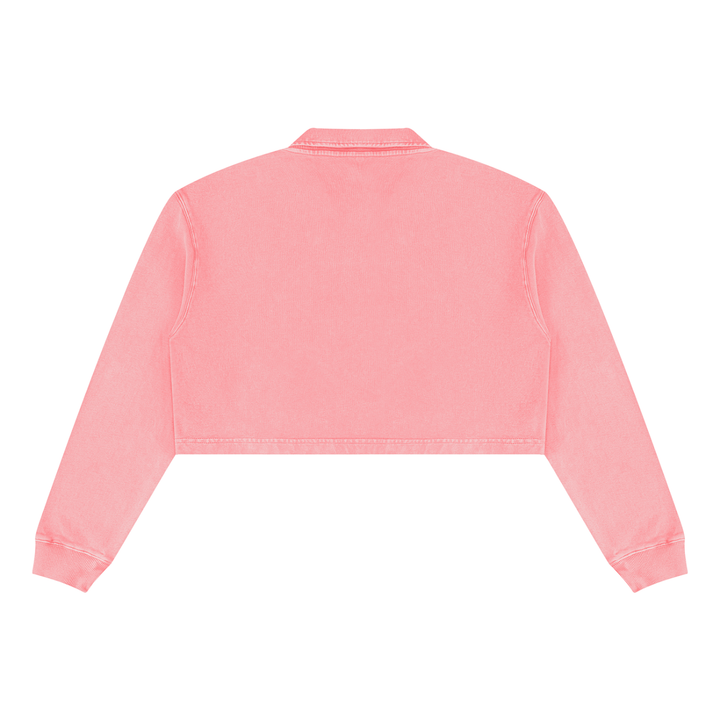 Women’ HODDIES Vintage Wash Crop Sweatshirt