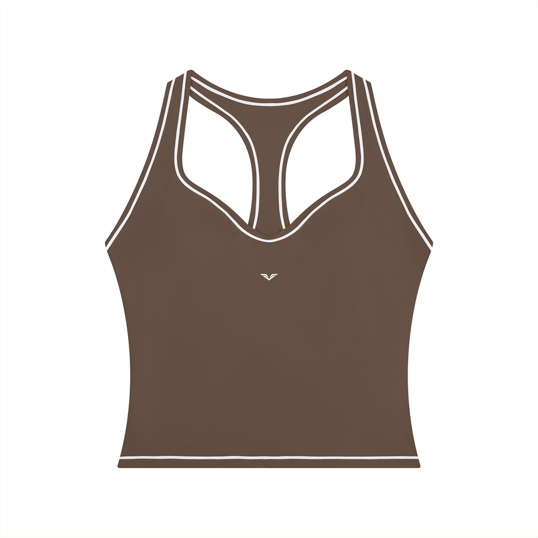 Women’s gym wear Topstitching Yoga Tank Top