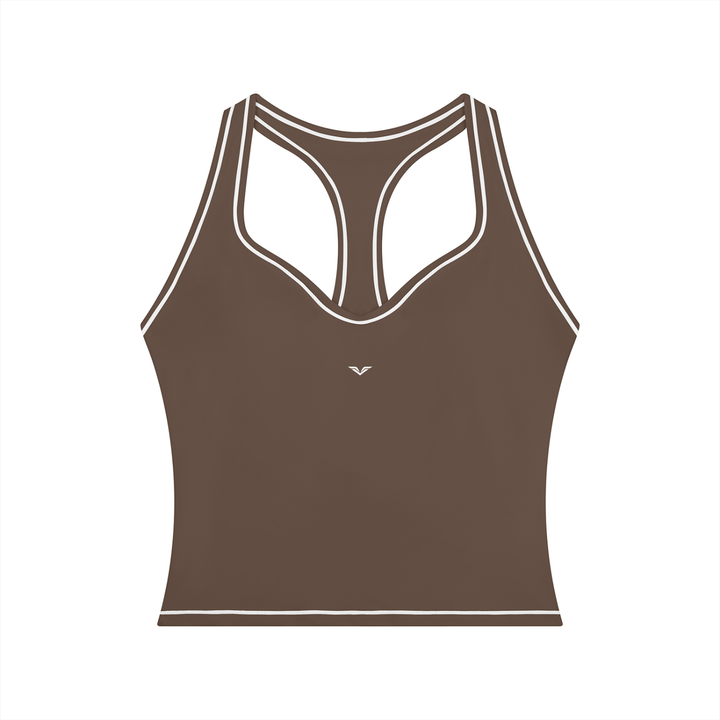 Women’s gym wear Topstitching Yoga Tank Top