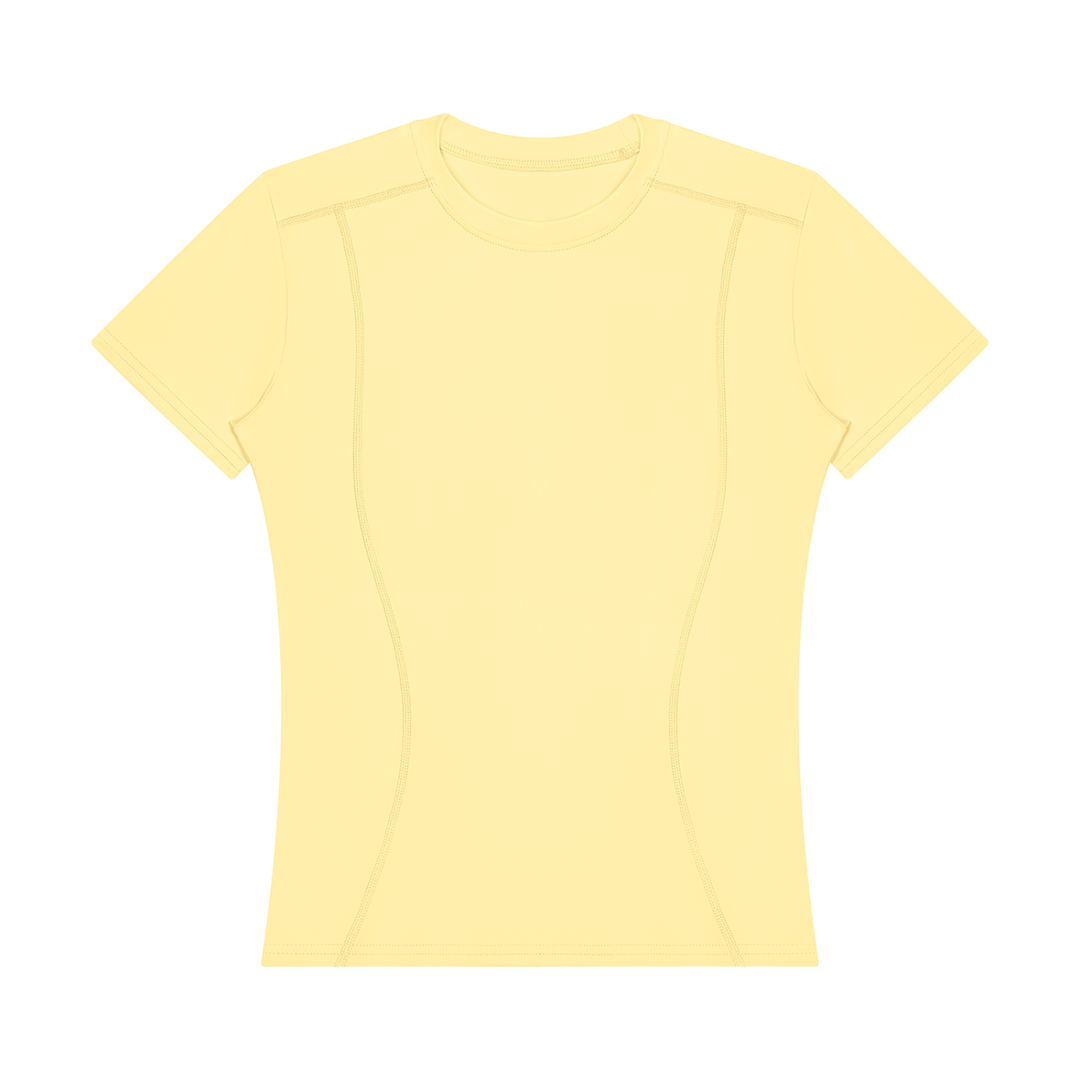 women gym wear opstitch Training T-Shirt