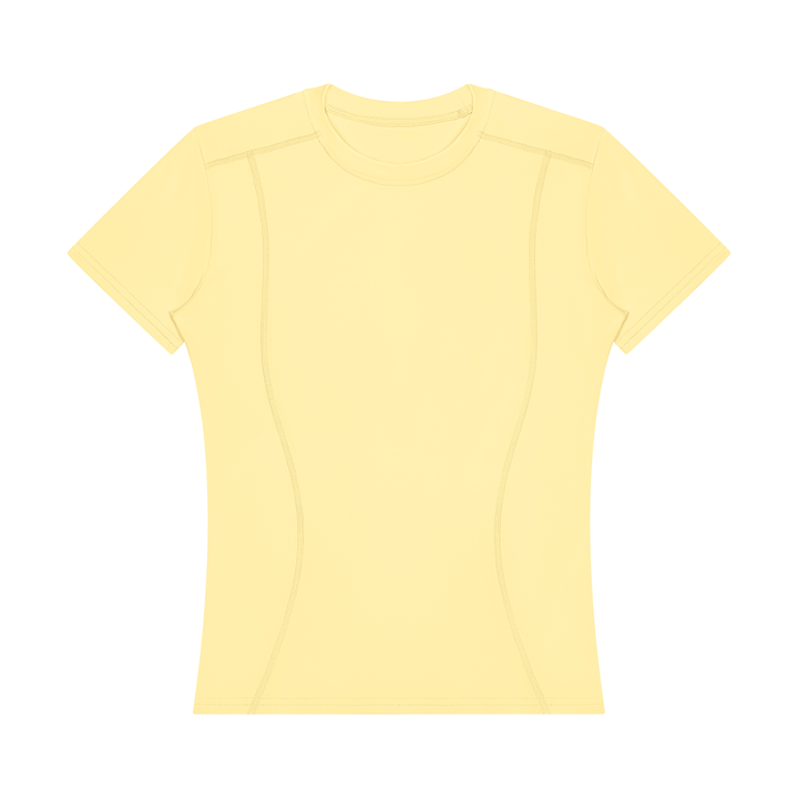 women gym wear opstitch Training T-Shirt