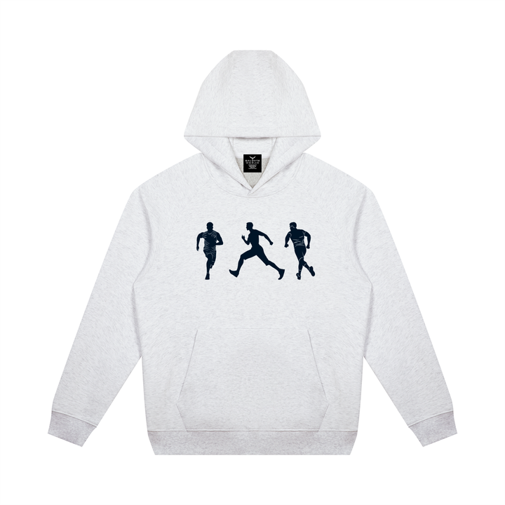 MEN GYM WEAR Oversized Raglan Pullover Hoodie