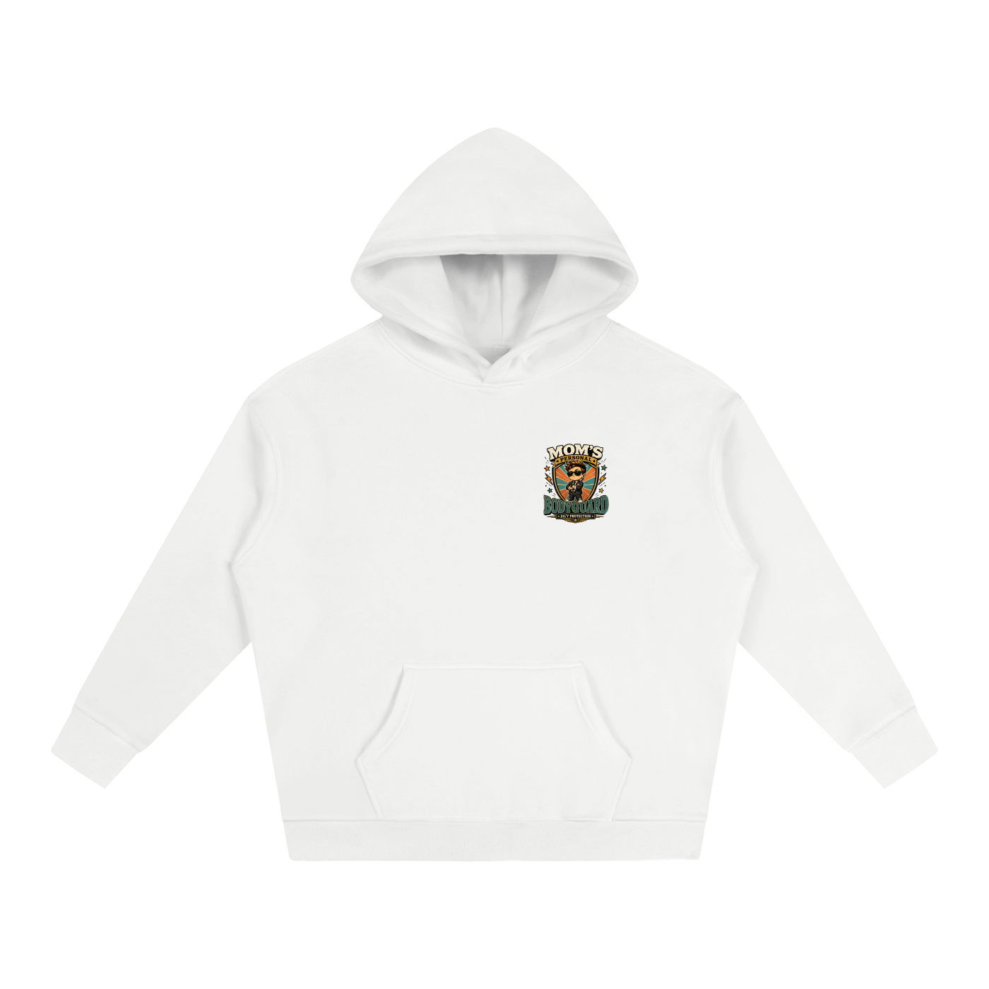 mom lover Oversize Fleeced Hoodie