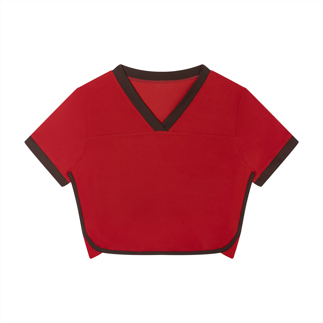 Women’s gym wear Color Block Performance T-Shirt