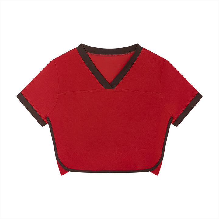 Women’s gym wear Color Block Performance T-Shirt