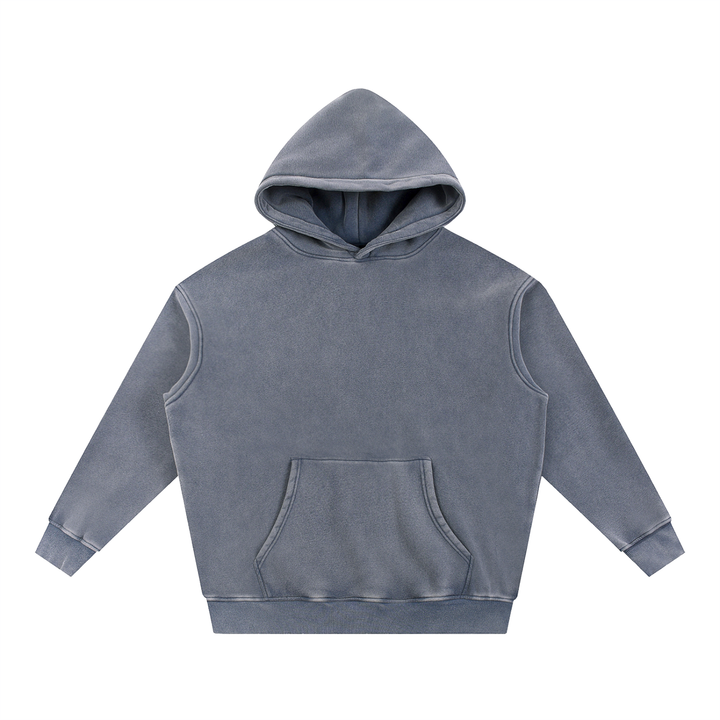 women hoddies Snow Wash Fleece Oversize Hoodie