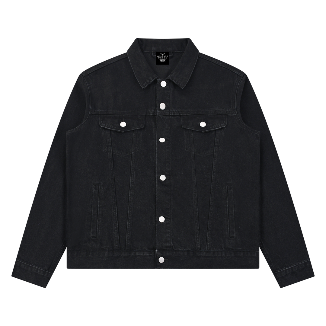 MEN jacket coat Unisex Vintage Wash Denim Jacket