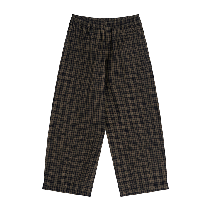 WOMEN PENT Plaid Wide Leg Pants