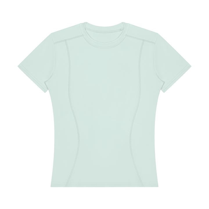 women gym wear opstitch Training T-Shirt