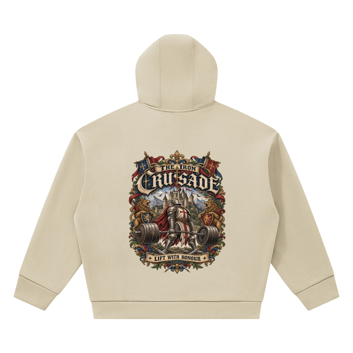 MEN. GYM Unisex Heavyweight Fleece Boxy Hoodie