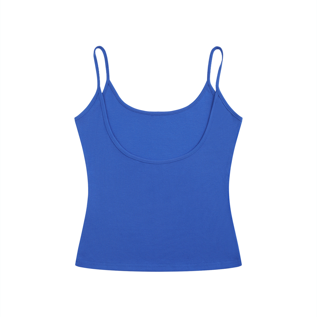 Women’s  TANK TOP Slim Fit Open-Back Tank Top