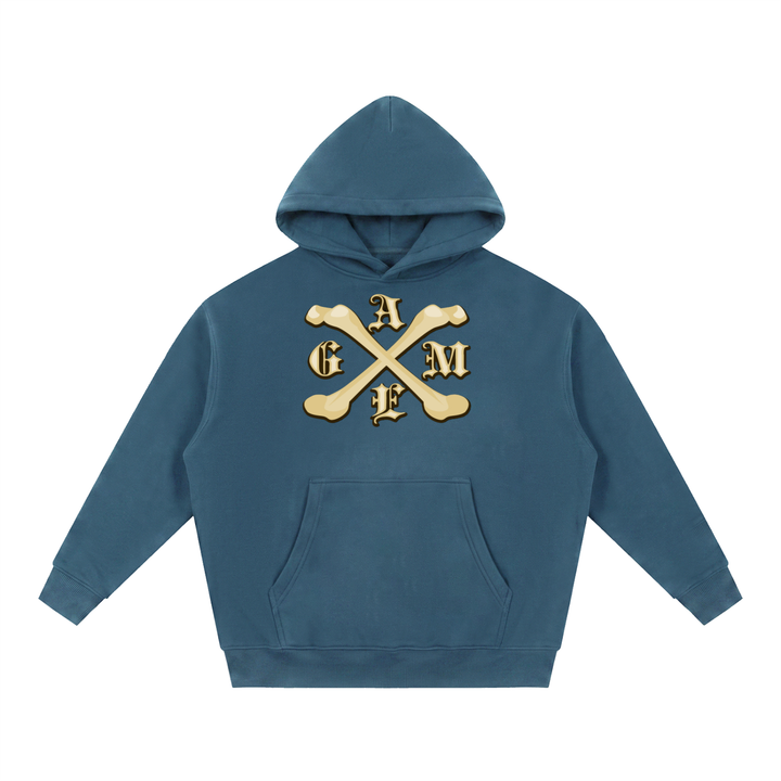 MEN GRAPHIC Oversized Boxy Fit Fleece Hoodie