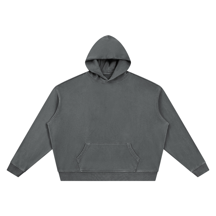 men brand Vintage Wash Boxy Hoodie