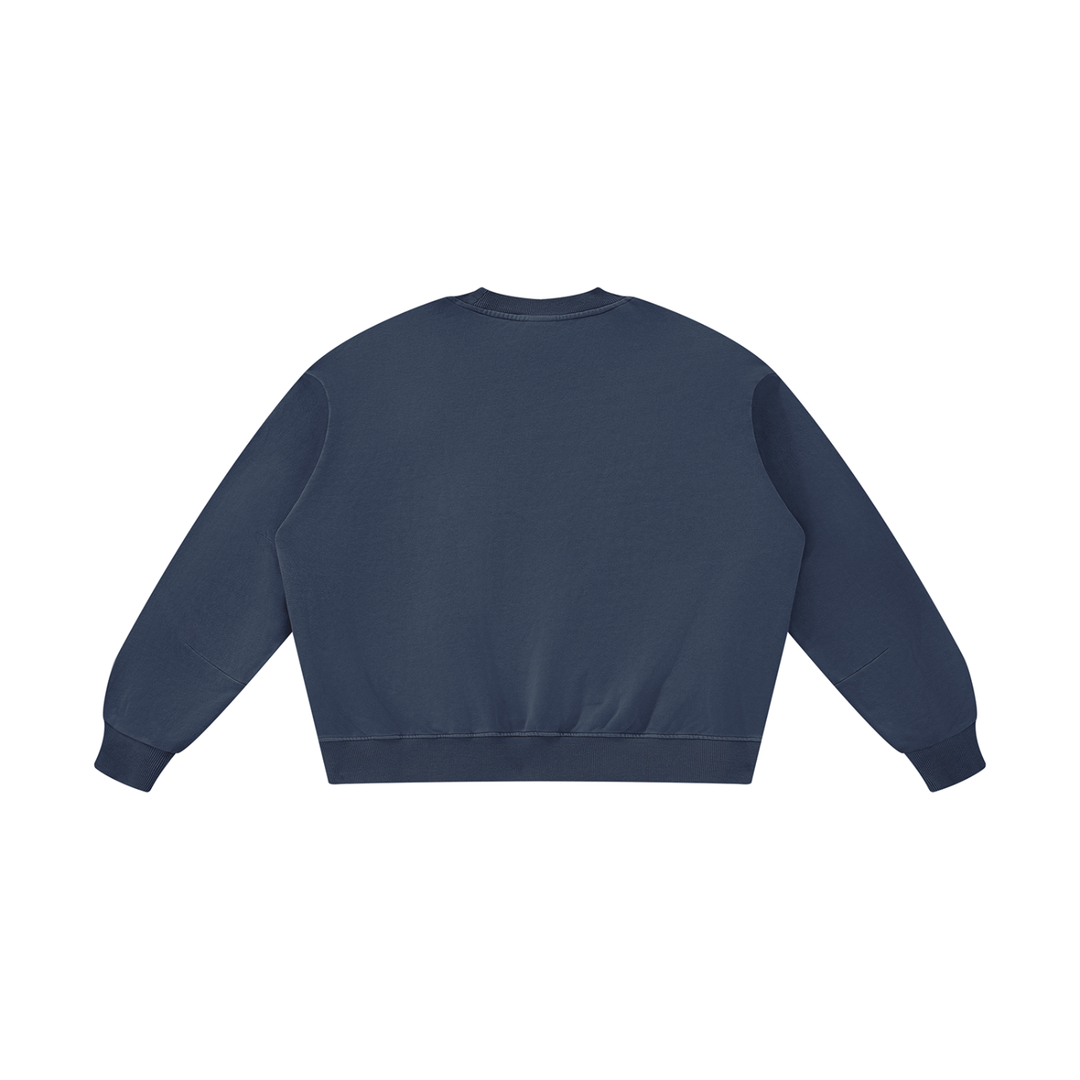 DAD LOVER UNISEX  Boxy Vintage Washed Sweatshirt