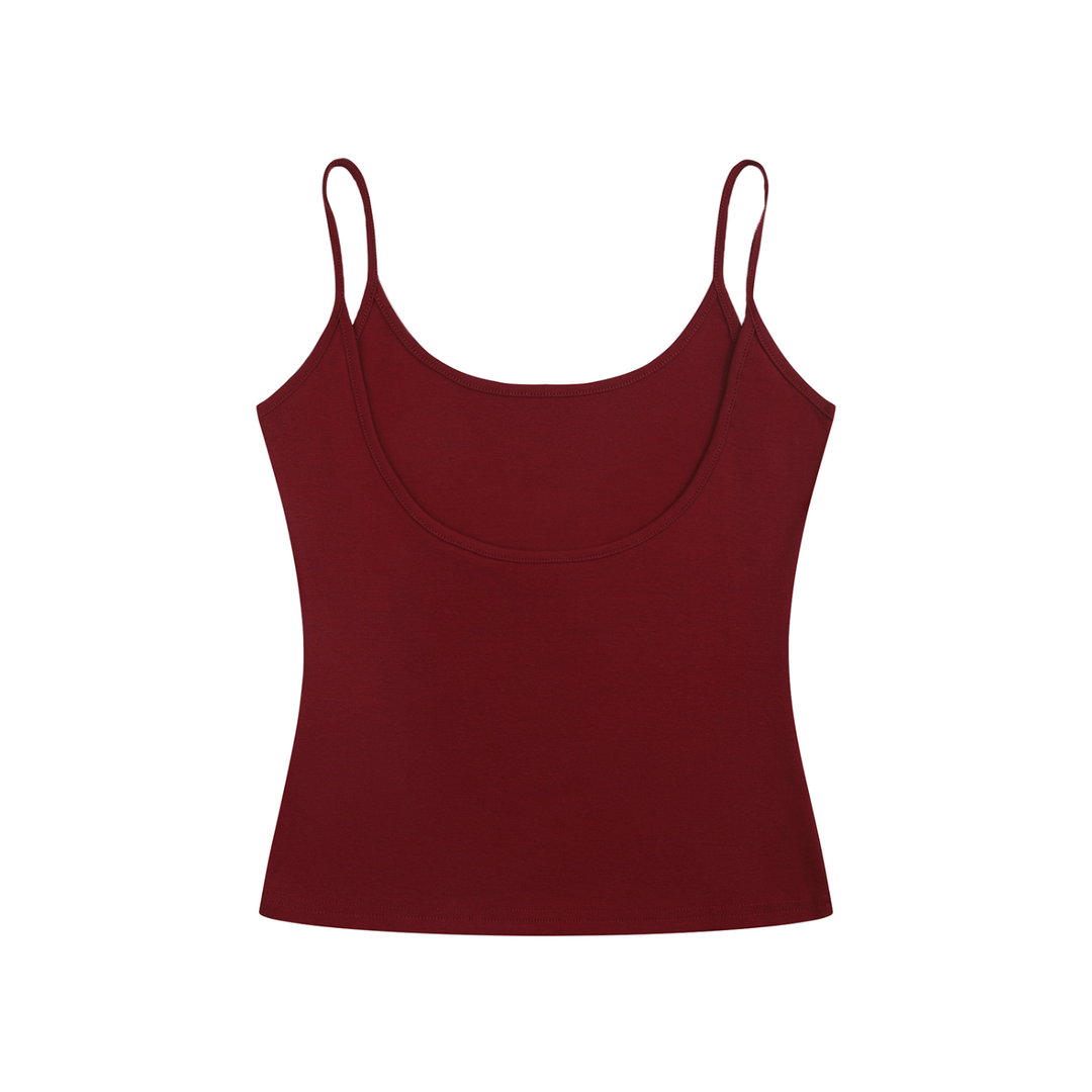 Women’s  TANK TOP Slim Fit Open-Back Tank Top