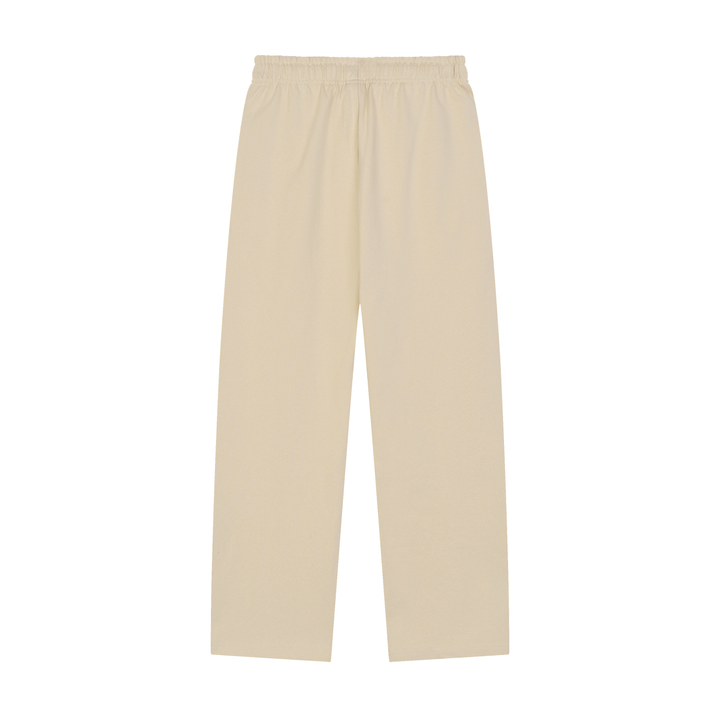 WOMEN PENT Solid Color Straight-Leg Sweatpants