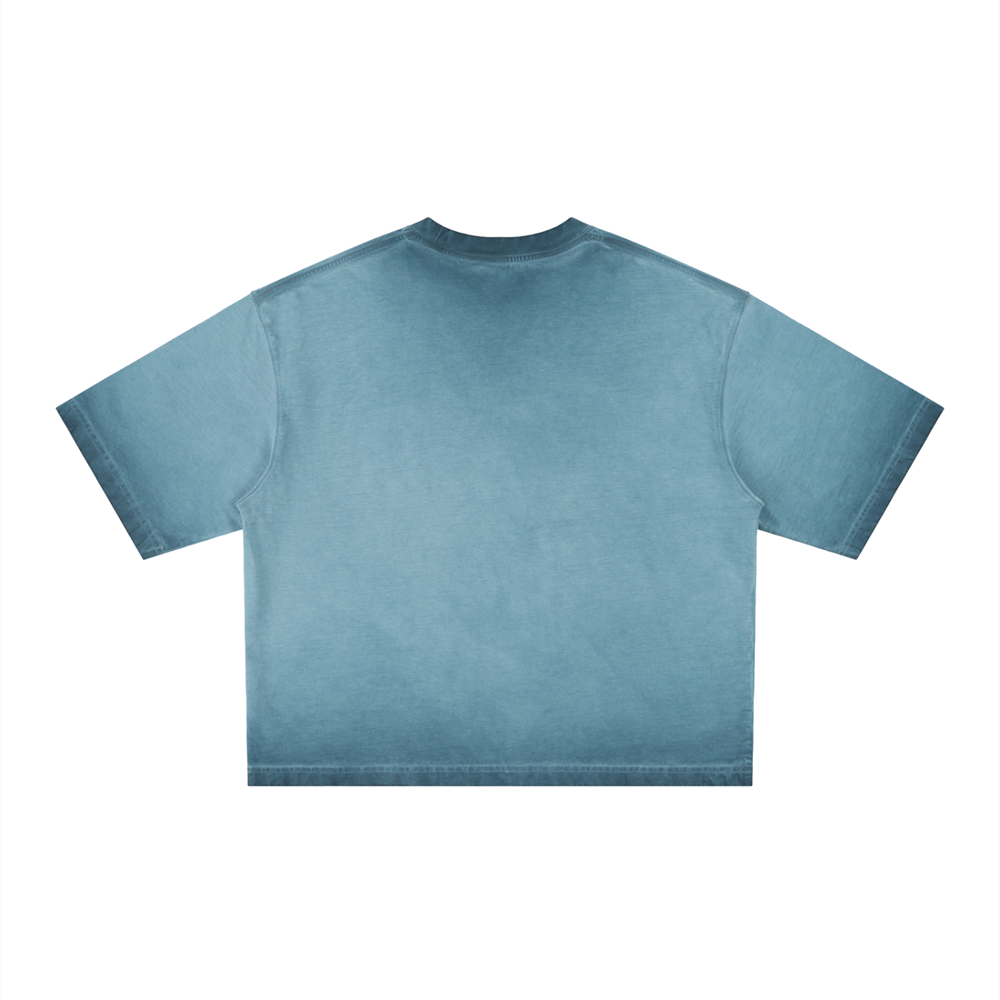 men brand Unisex Reverse Dyed Boxy T-Shirt