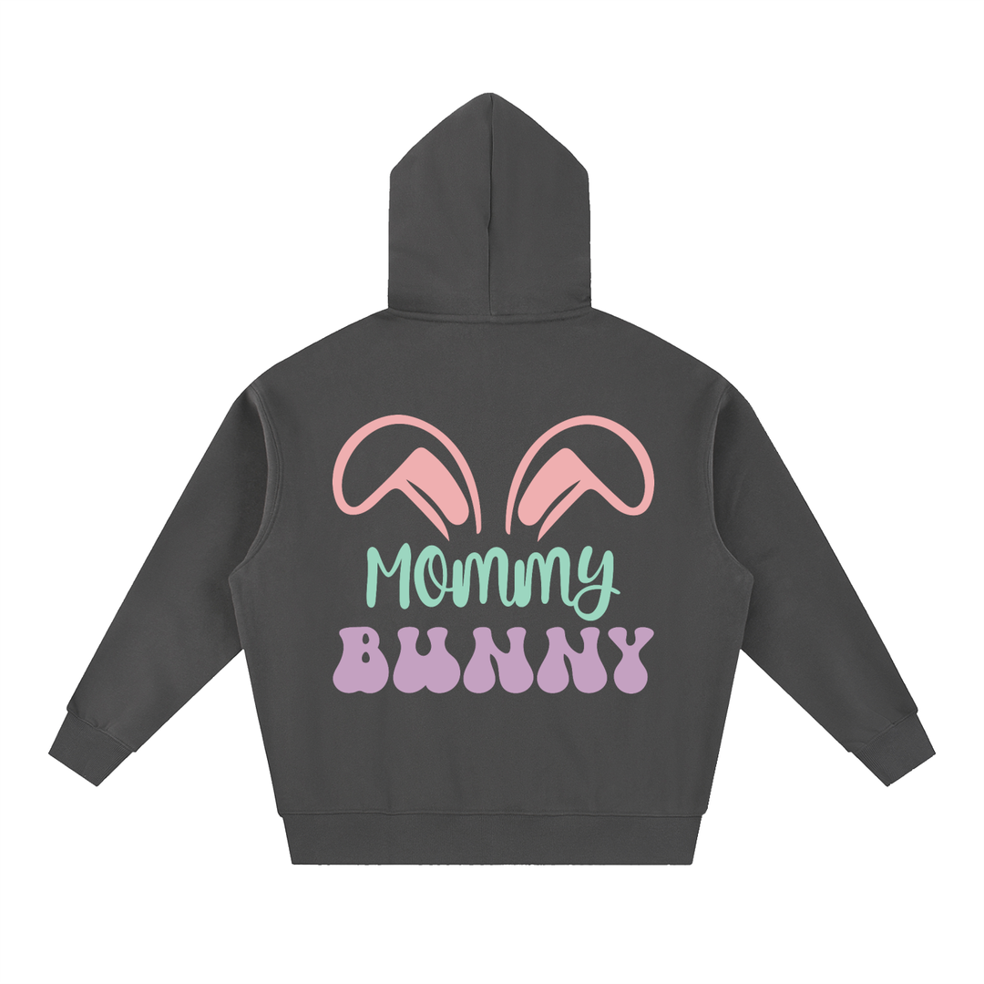 MOM LOVER Essential Oversized Boxy Fit Fleece Hoodie