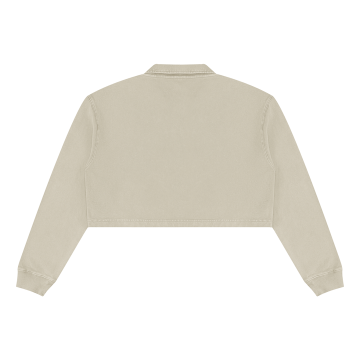 Women’ HODDIES Vintage Wash Crop Sweatshirt