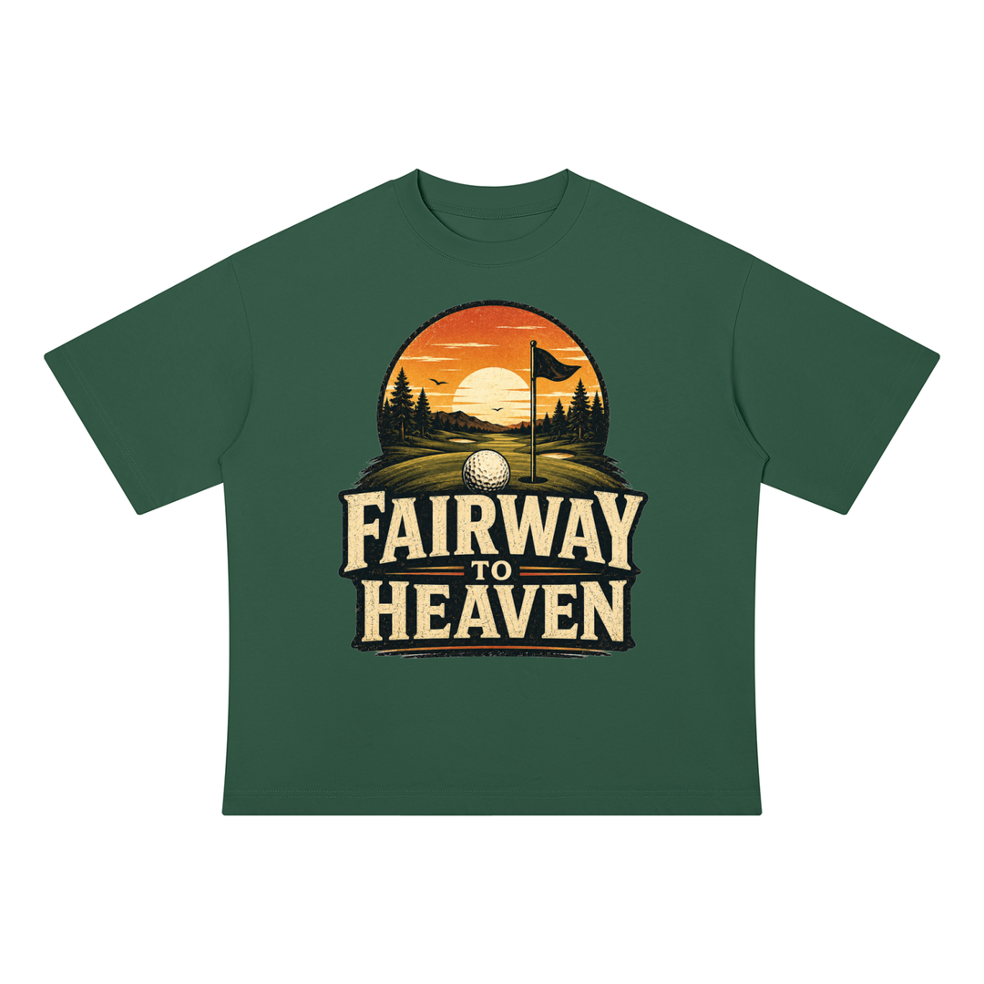 GOLF LOVER Drop Shoulder Cotton T-Shirt