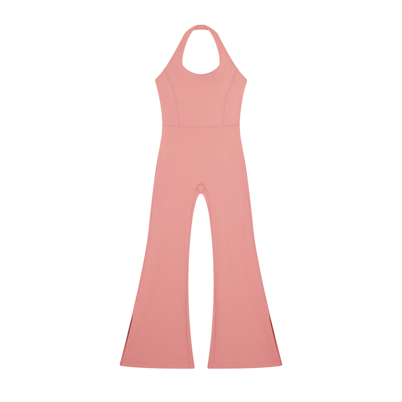 Women’s brand t shirt  Halter Flared Jumpsuit