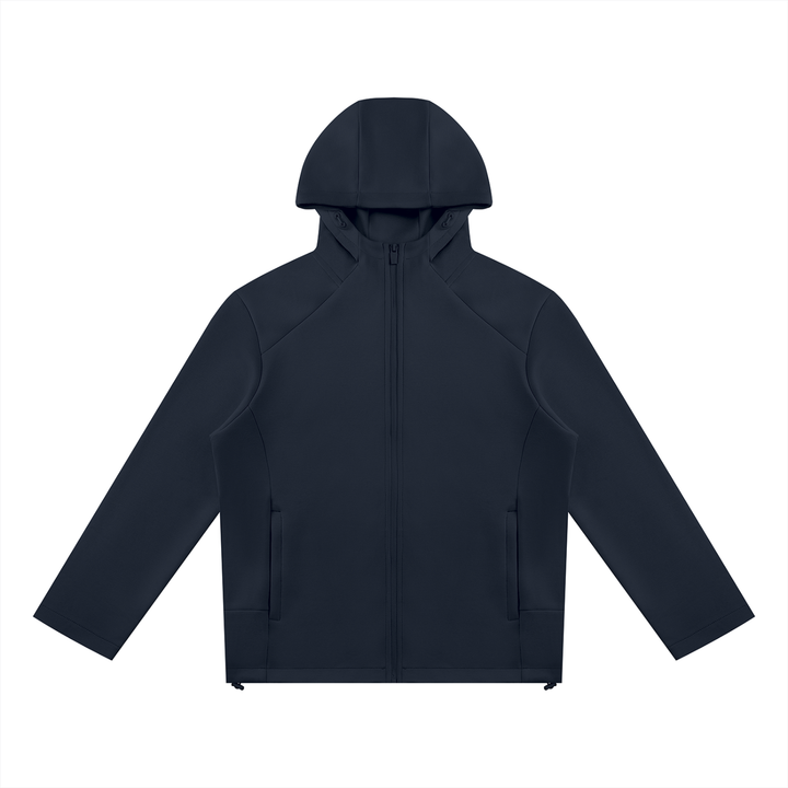 women hoddies Paneled Full Zip Hoodie