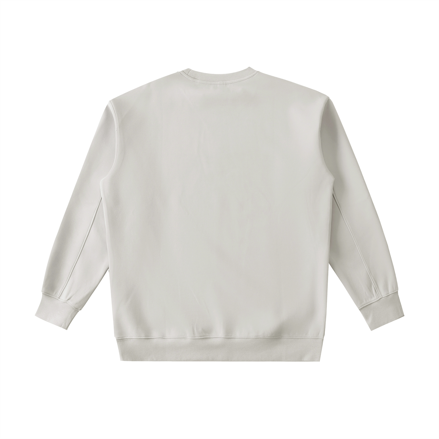 Baseball Is My Favourite Season Bow Sweatshirt in Gray, back view.