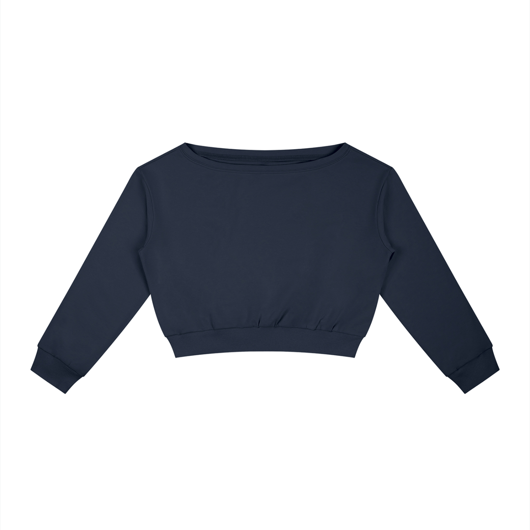 Women HODDIES  Off-Shoulder Sweatshirt