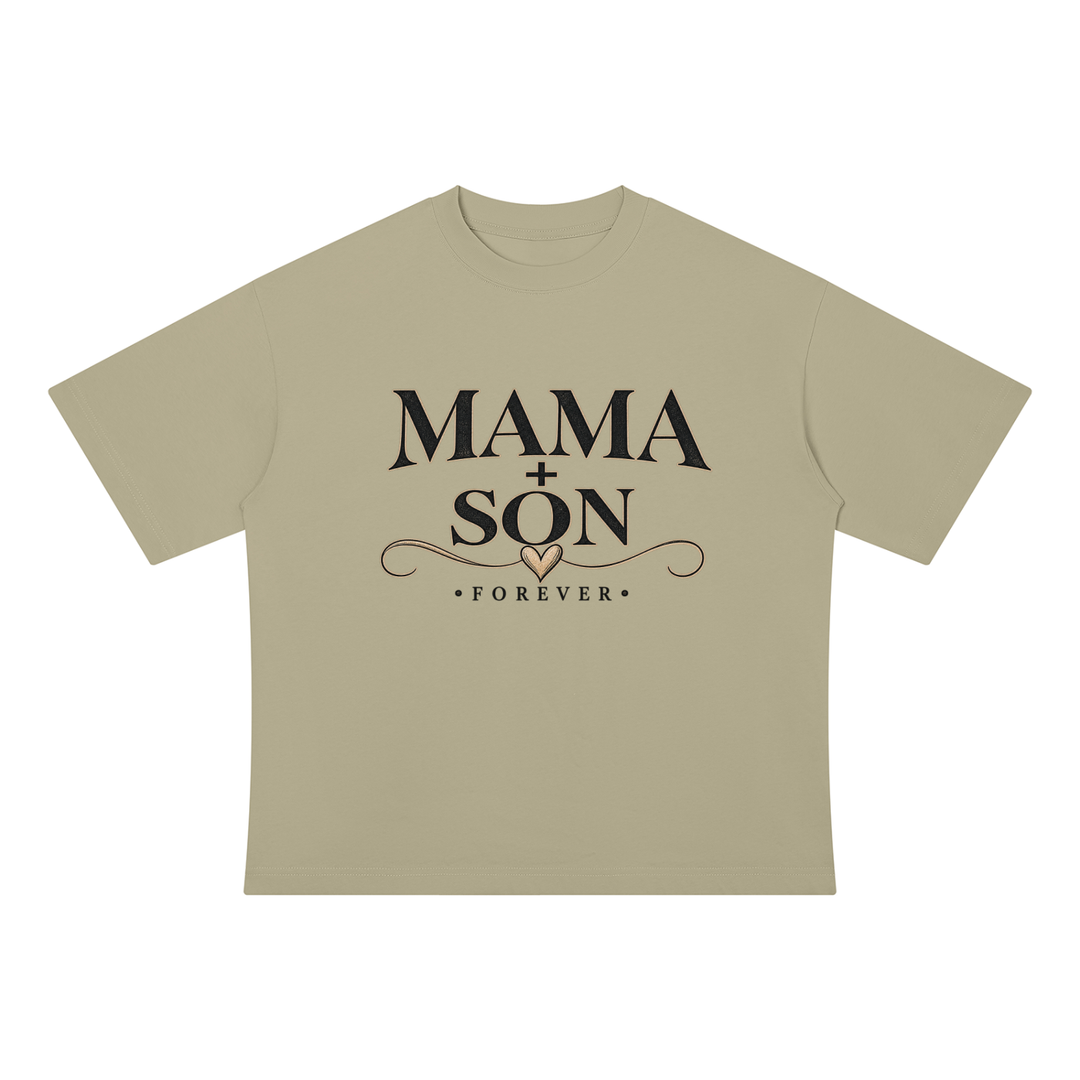 mom lover Unisex Drop Shoulder Cotton T-Shirt
