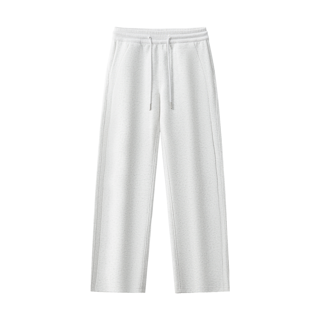 WOMEN PENT Essential Drawstring Straight-Leg Sweatpants