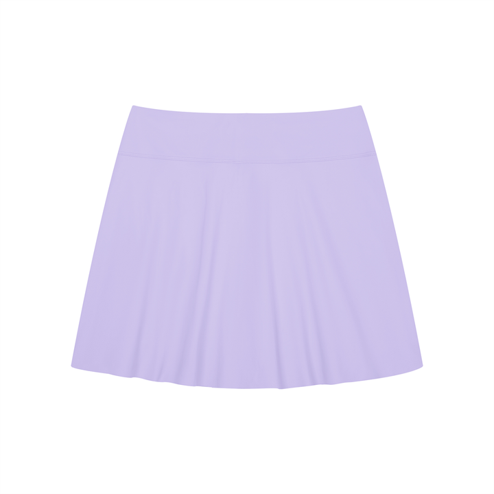 Women SKIRT A-Line Contrast Panel Slit Skirt